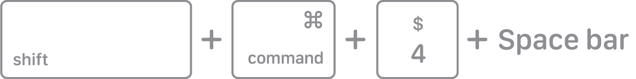 Mac-tecla-combinación-diagrama-Mayúsculas-Comando-4-barra-espaciadora