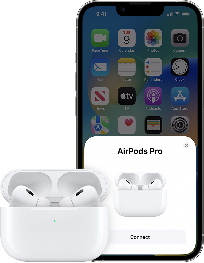 Настройване на iPhone и AirPods