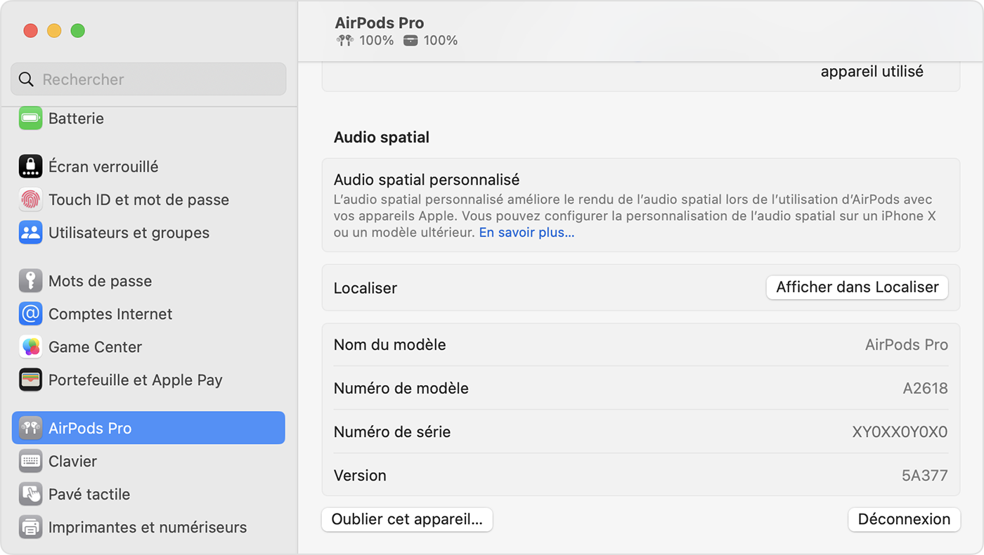 Apple AirPods : comment retrouver et vérifier le numéro de série