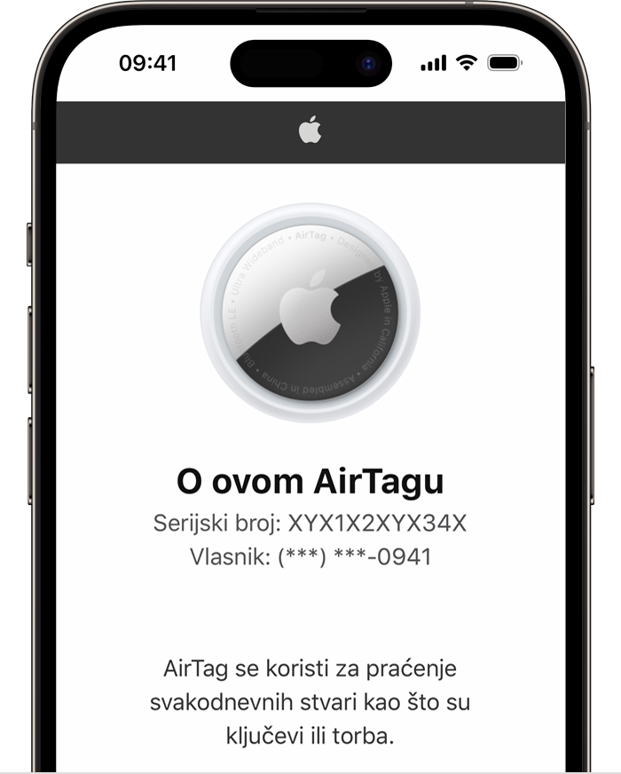 ios-16-iphone-14-pro-safari-airtag-serijski-broj