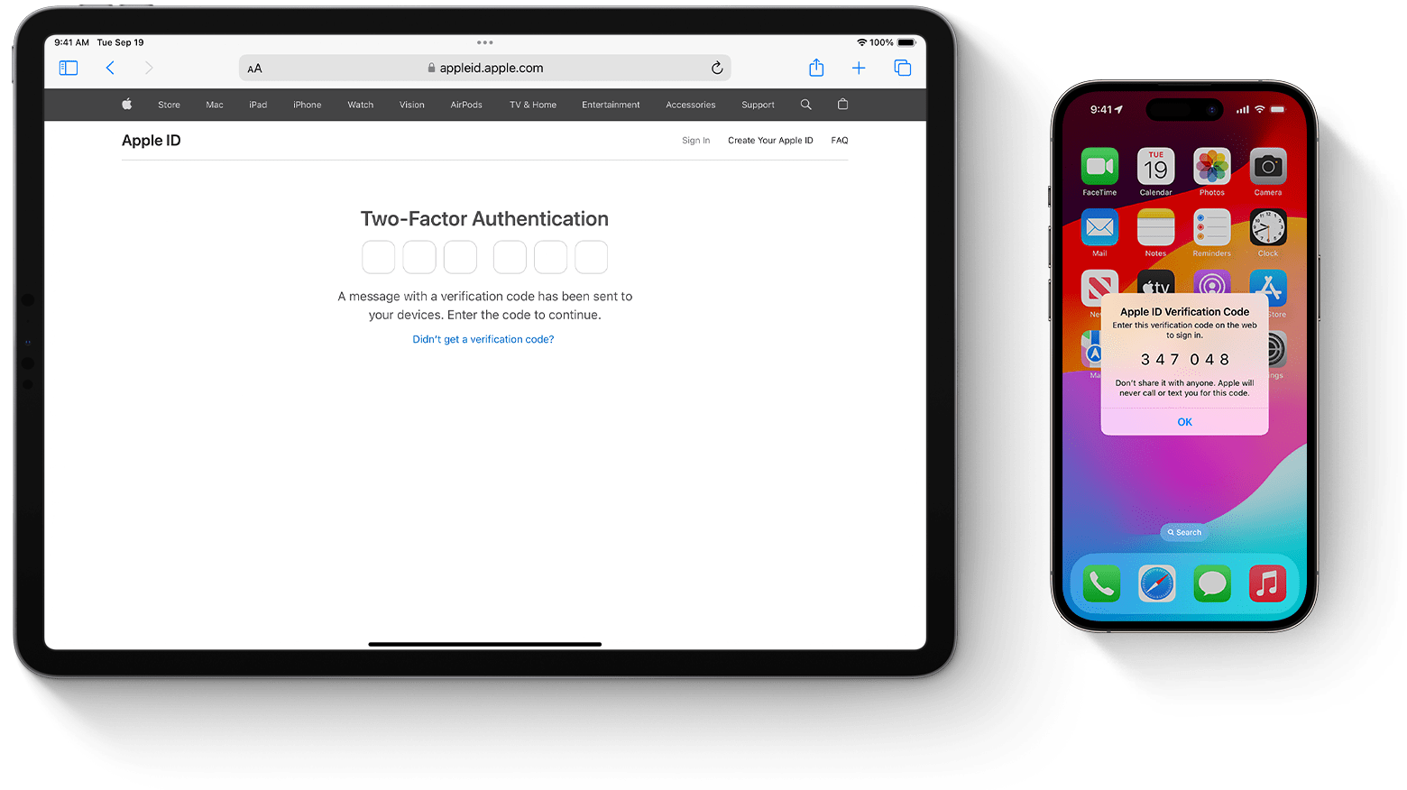 Two-factor authentication for Apple ID - Apple Support