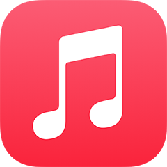 Apple Music アプリのアイコン