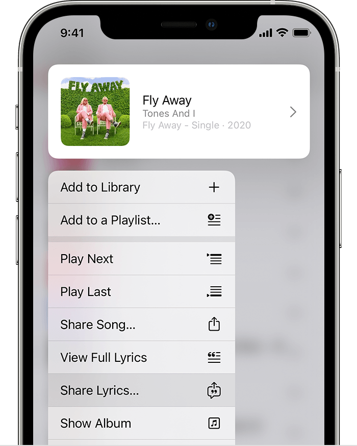 How To Share Time Synced Lyrics In The Apple Music App On Your Iphone