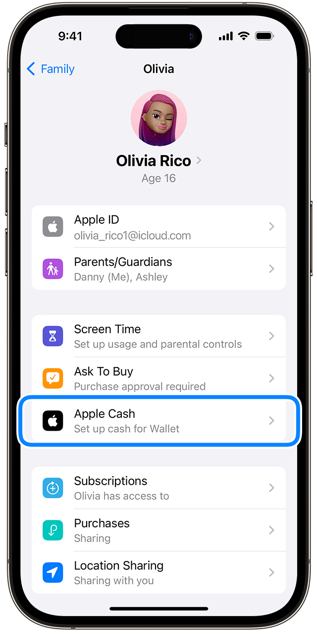 https://cdsassets.apple.com/live/7WUAS350/images/apple-pay/ios-17-iphone-14-pro-settings-apple-id-family-sharing-apple-cash-callout.png