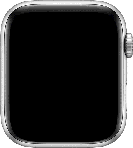 صورة gif متحركة لواجهة Apple Watch تُظهر رسالة "لقد حققت الأهداف الثلاثة!" إشعار