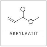 Akrylaattien symboli