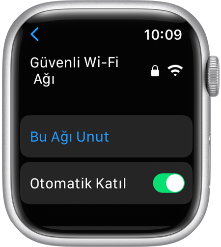 Apple Watch'taki Bu Ağı Unut seçeneği