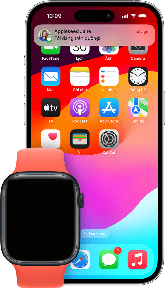 iPhone hiển thị thông báo đến iPhone thay vì Apple Watch