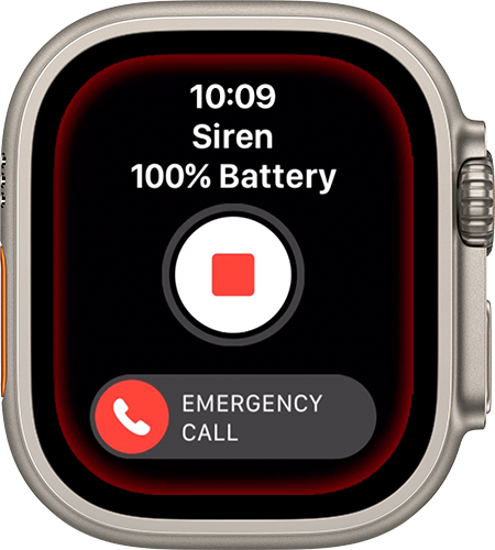 Stop Siren on Apple Watch Ultra