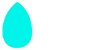 Blauw symbool van het waterslot