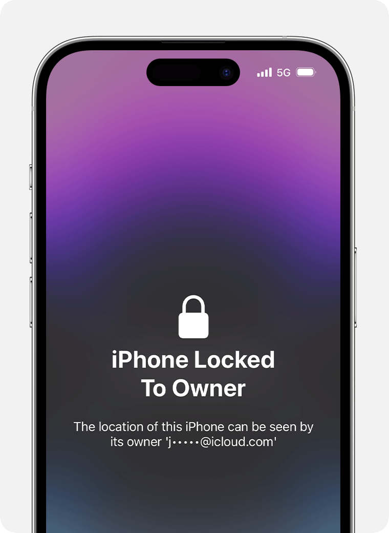 Activation Lock For Iphone And Ipad Apple Support