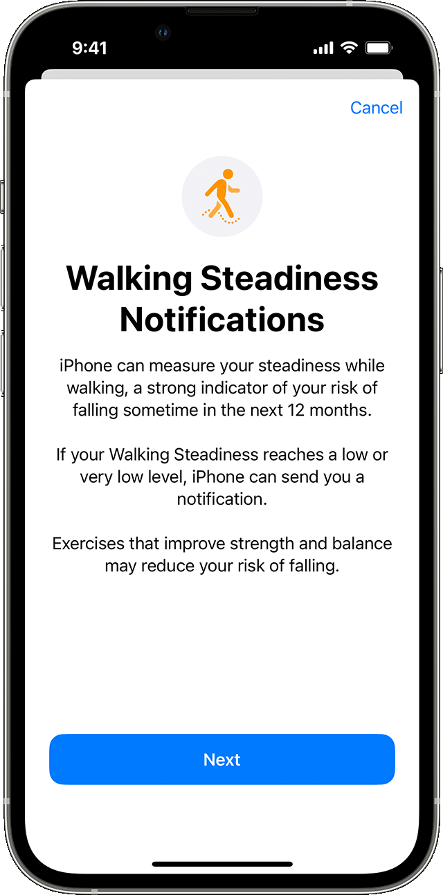 your walking with your iPhone - Support (HK)