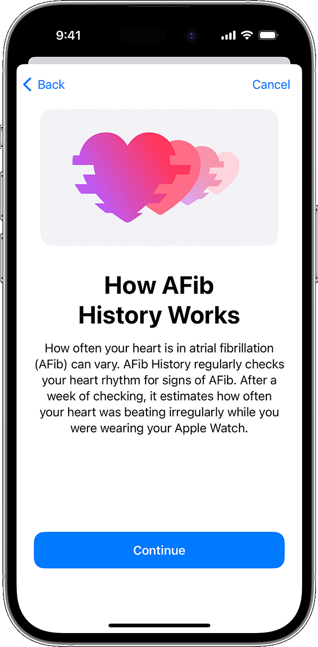 Track your AFib History with Apple Watch Apple Support