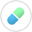 The app icon for the Medications app on Apple Watch