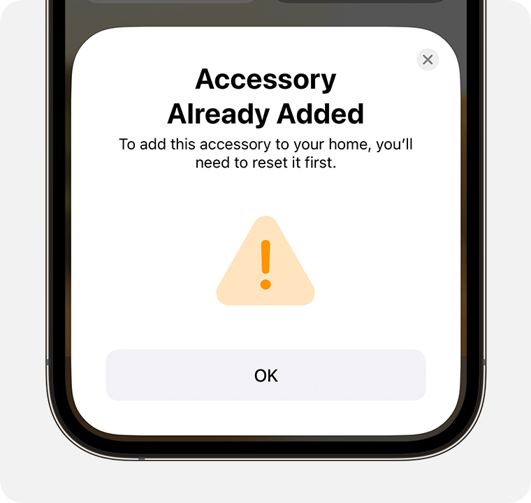 Add an accessory to the Home app - Apple Support