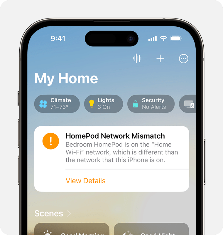 Homepod store hotel wifi