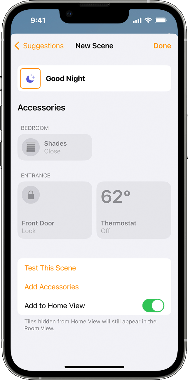 Get notifications for your smart home accessories - Apple Support