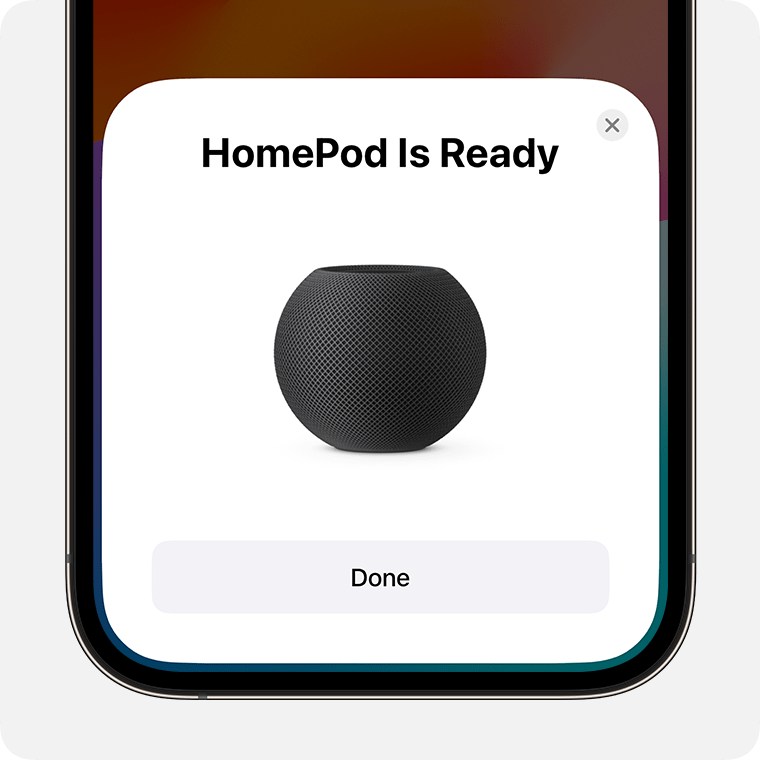 Set up HomePod or HomePod mini - Apple Support