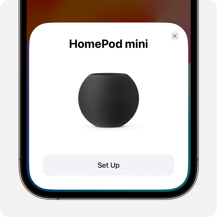 设置HomePod 或HomePod mini - 官方Apple 支持(中国)