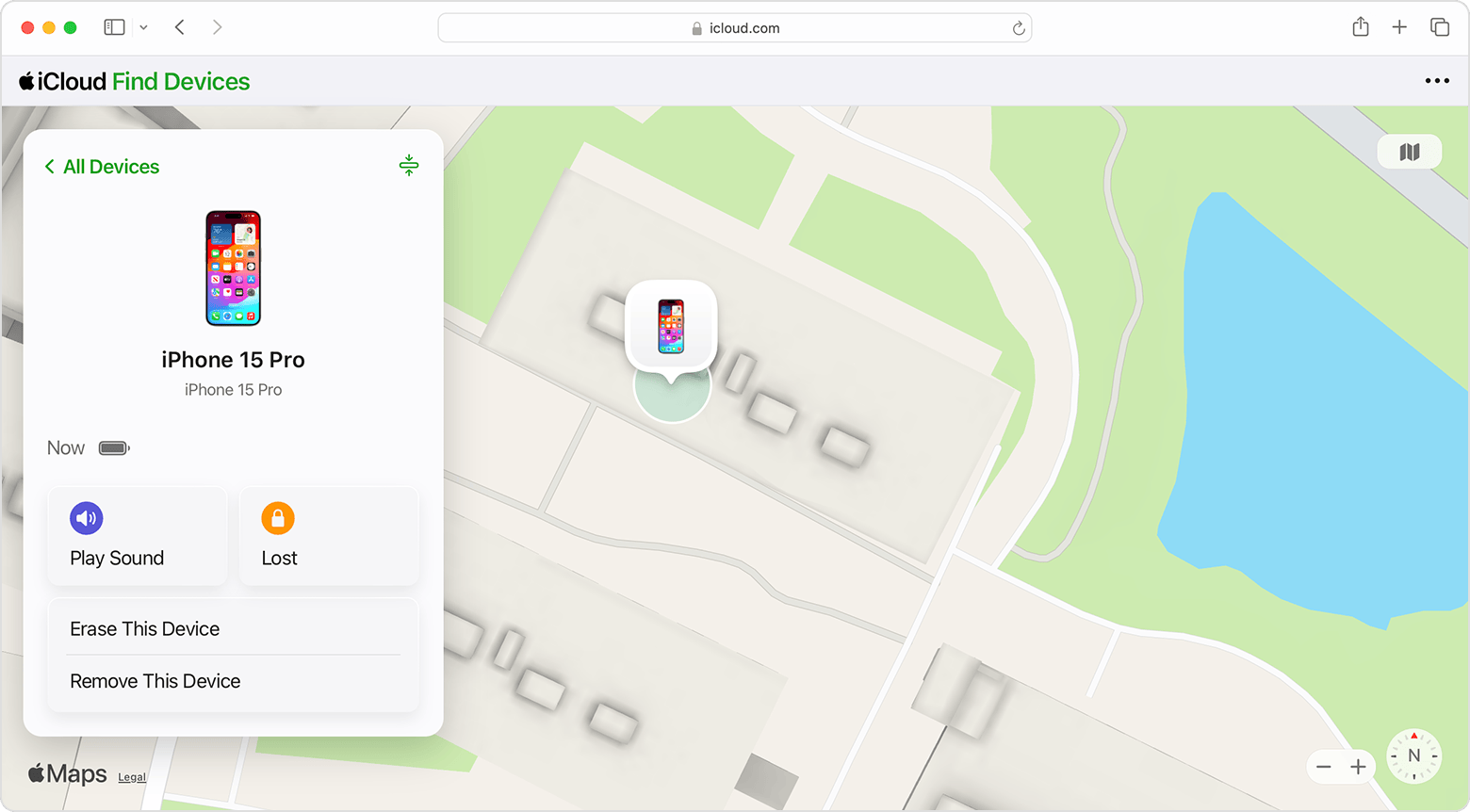 On iCloud.com/find, select your phone and you will have the option to mark it as lost.