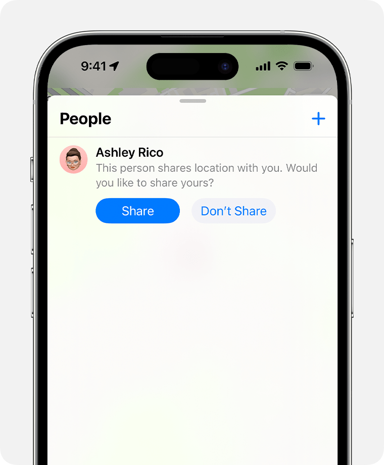Find friends and share your location with Find My - Apple Support
