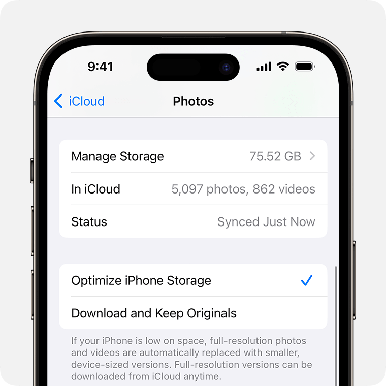 Set Up And Use ICloud Photos - Apple Support