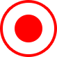 symbool voor rode opnameknop