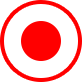 rotes Aufnahmesymbol