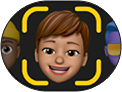 le bouton Memoji