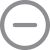 A minus sign inside of a circle.