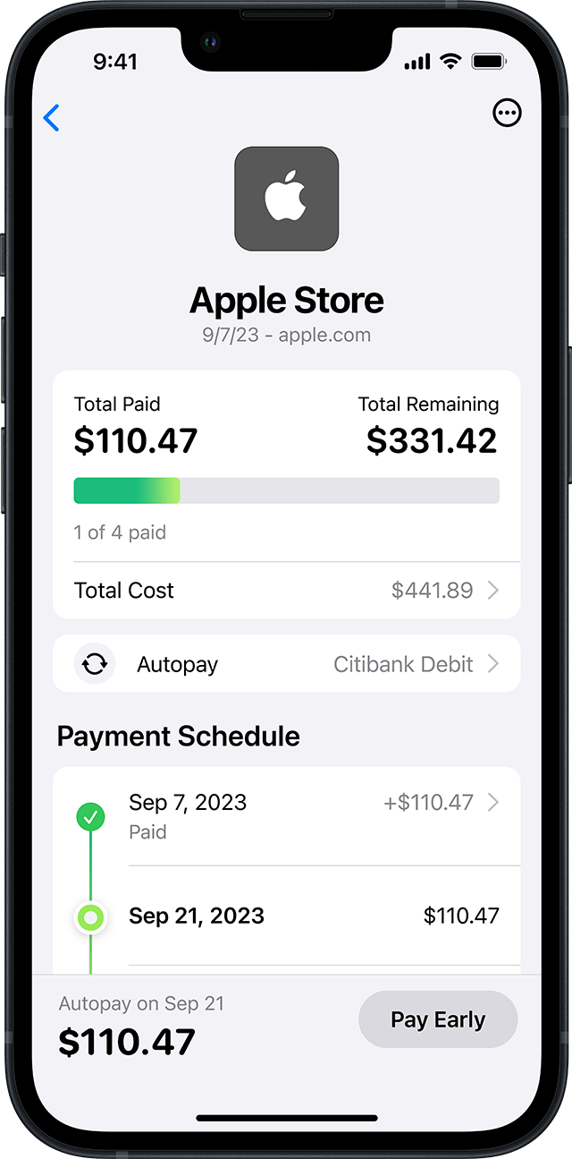 ios-16-iphone-13-midnight-wallet-pay-later-purchase-loan-details