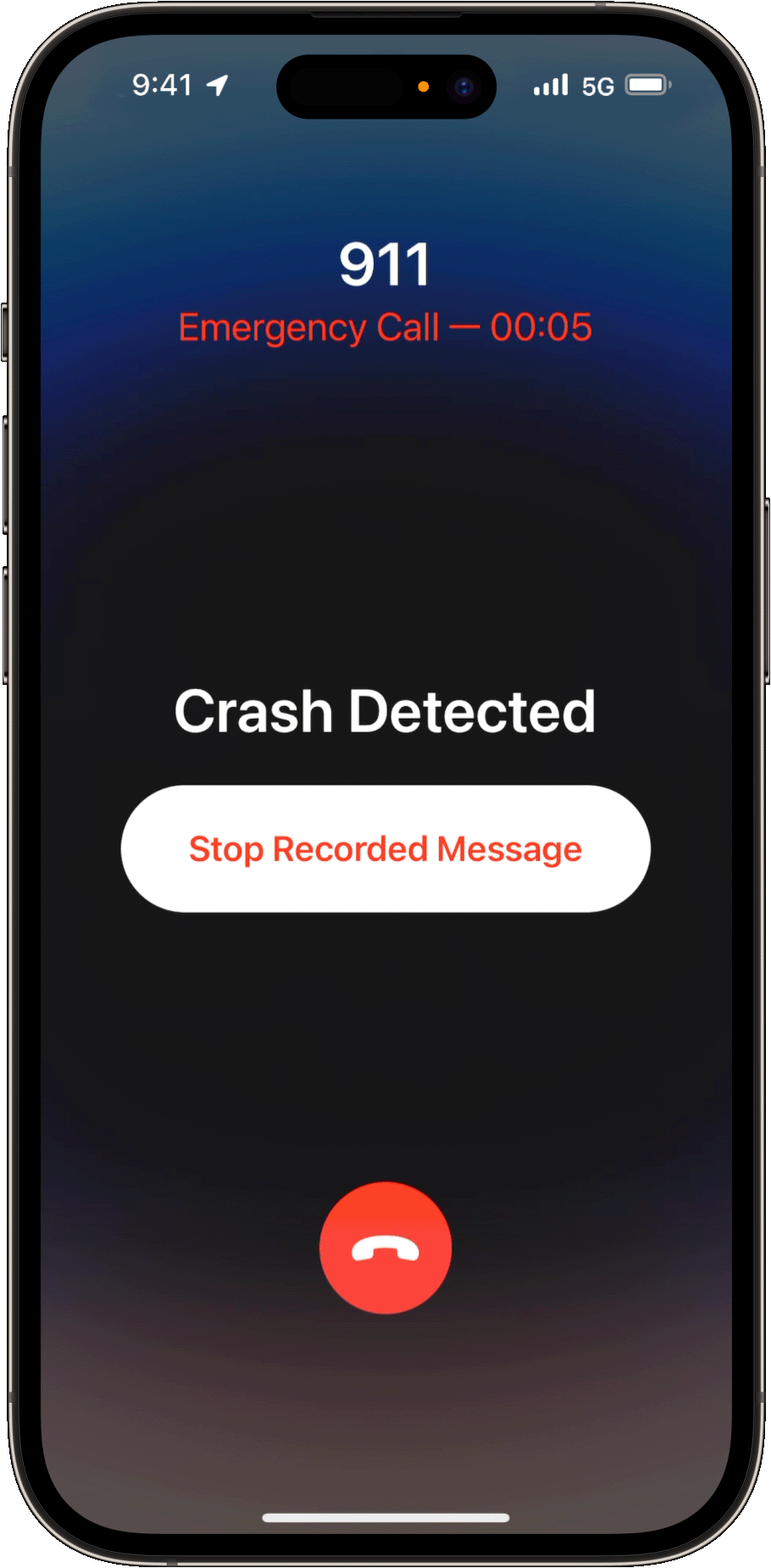 Use Crash Detection on iPhone or Apple Watch to call for help in an  accident - Apple Support