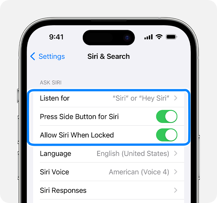 Hvis Siri ikke fungerer på din iPhone - Apple-support (DK)