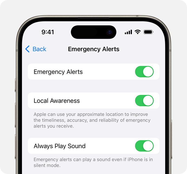 Apple watch emergency notification hot sale