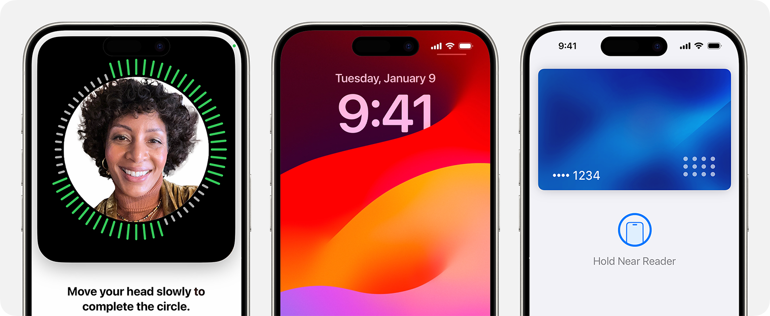 iPhone 上 Face ID 的部分運作方式：設定功能、解鎖手機，以及為購買項目進行認證