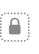 Gray lock icon