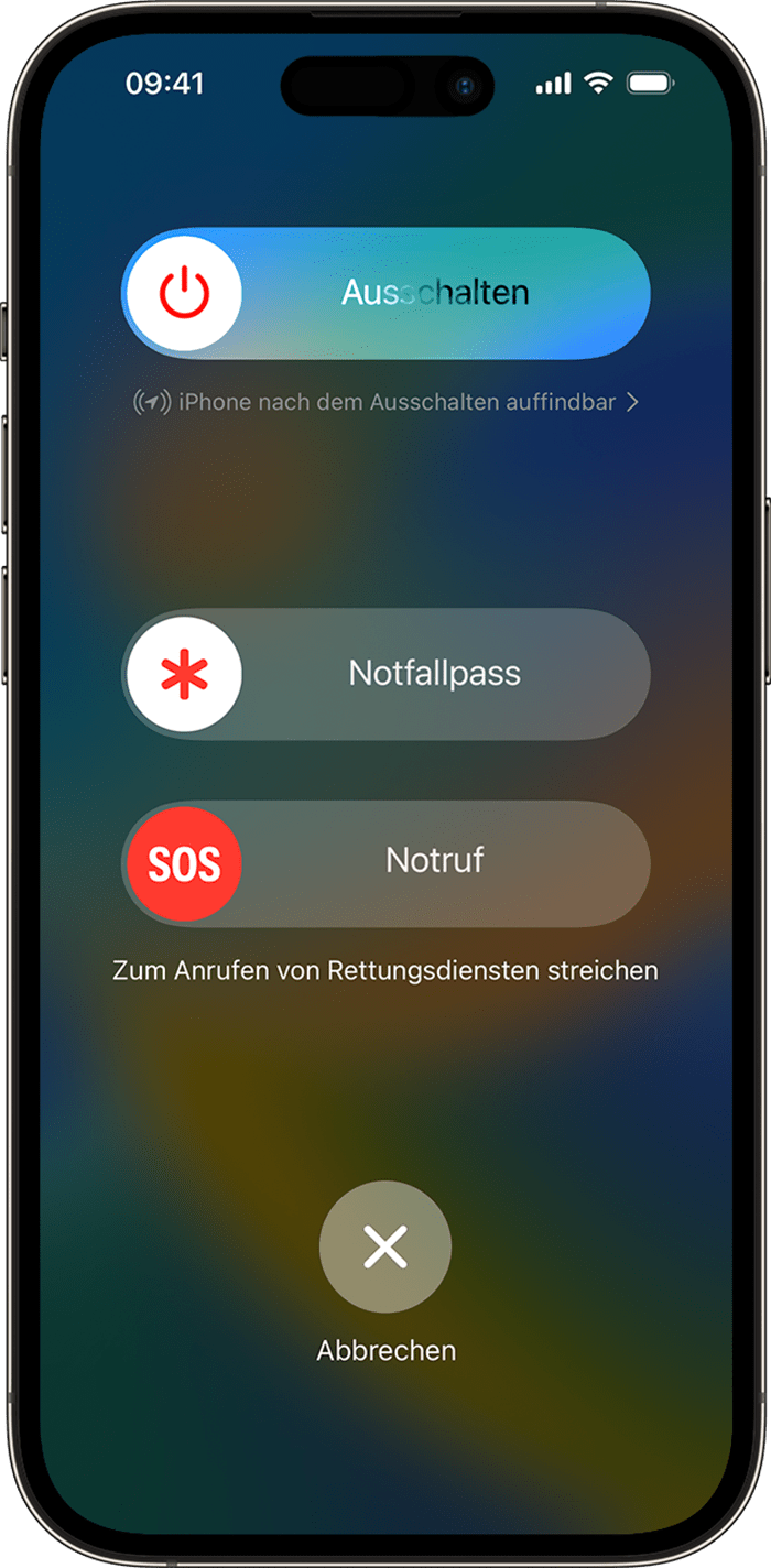 Notruf SOS verwenden - Apple Support (DE)