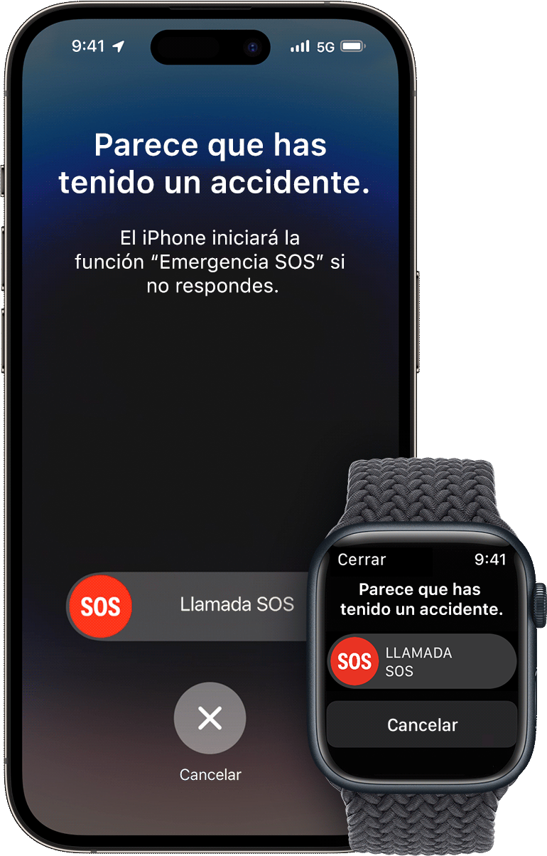 El iPhone y Apple Watch pueden detectar accidentes de coche graves
