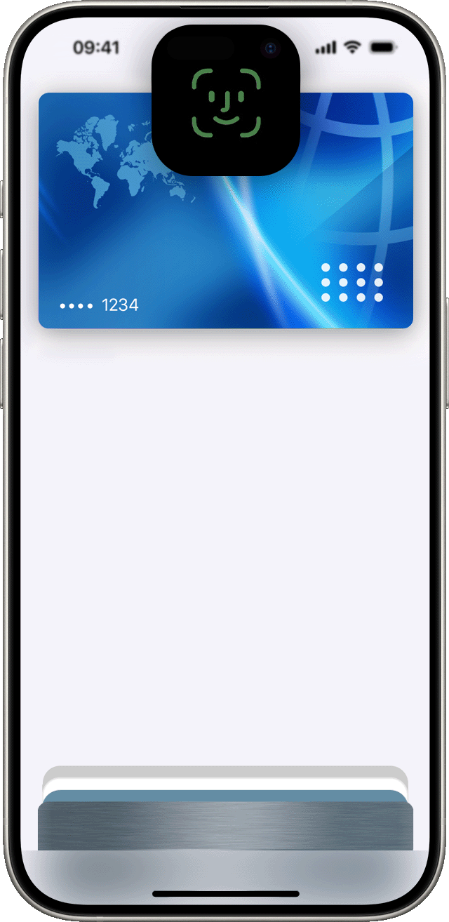 Utiliser Apple Pay avec Face ID