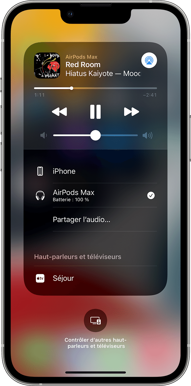 Partage audio avec des AirPods, un casque ou des écouteurs Beats -  Assistance Apple (FR)