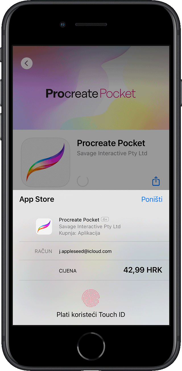 ios15-iphone-se-plaćanje-uz-touch-id