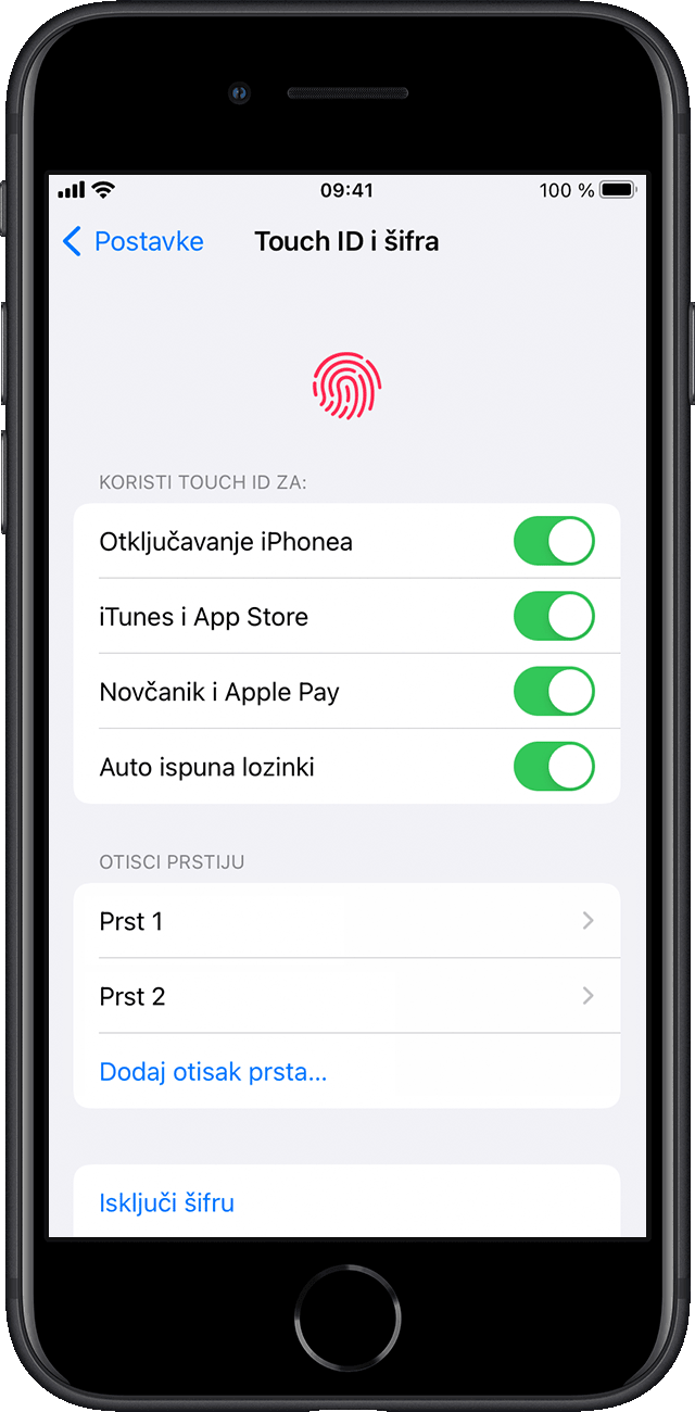 ios15-iphone-se-postavke-touch-id-pristupna-šifra