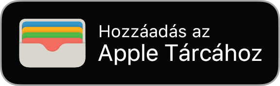 Hozzáadás az Apple Tárcához