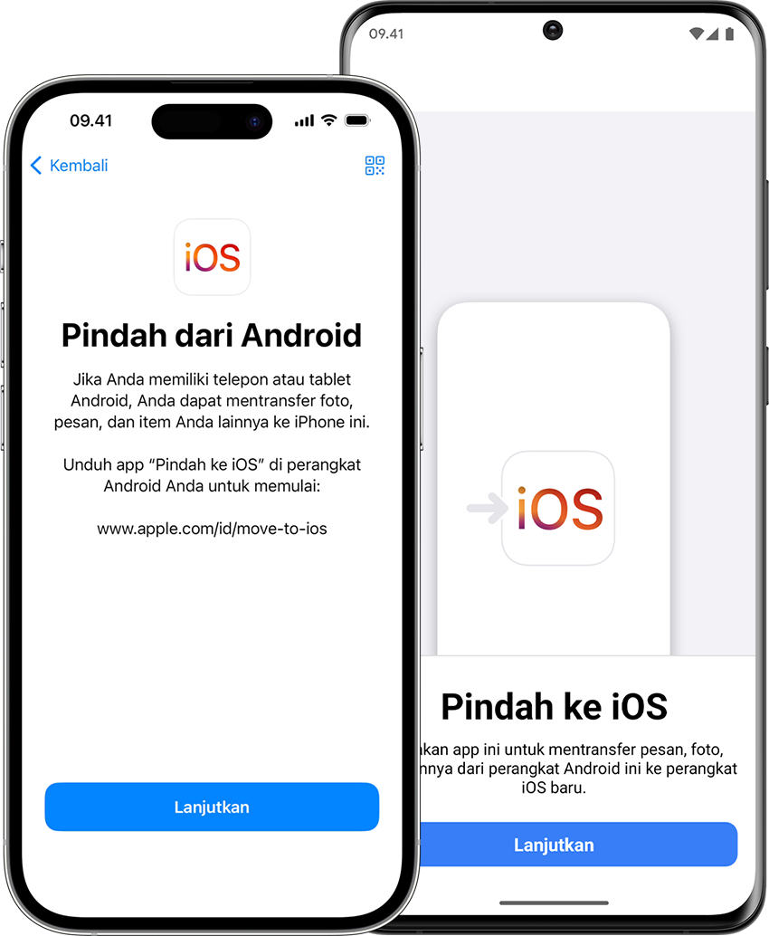 App “Pindah ke iOS” membantu mentransfer data dari ponsel Android ke iPhone baru.