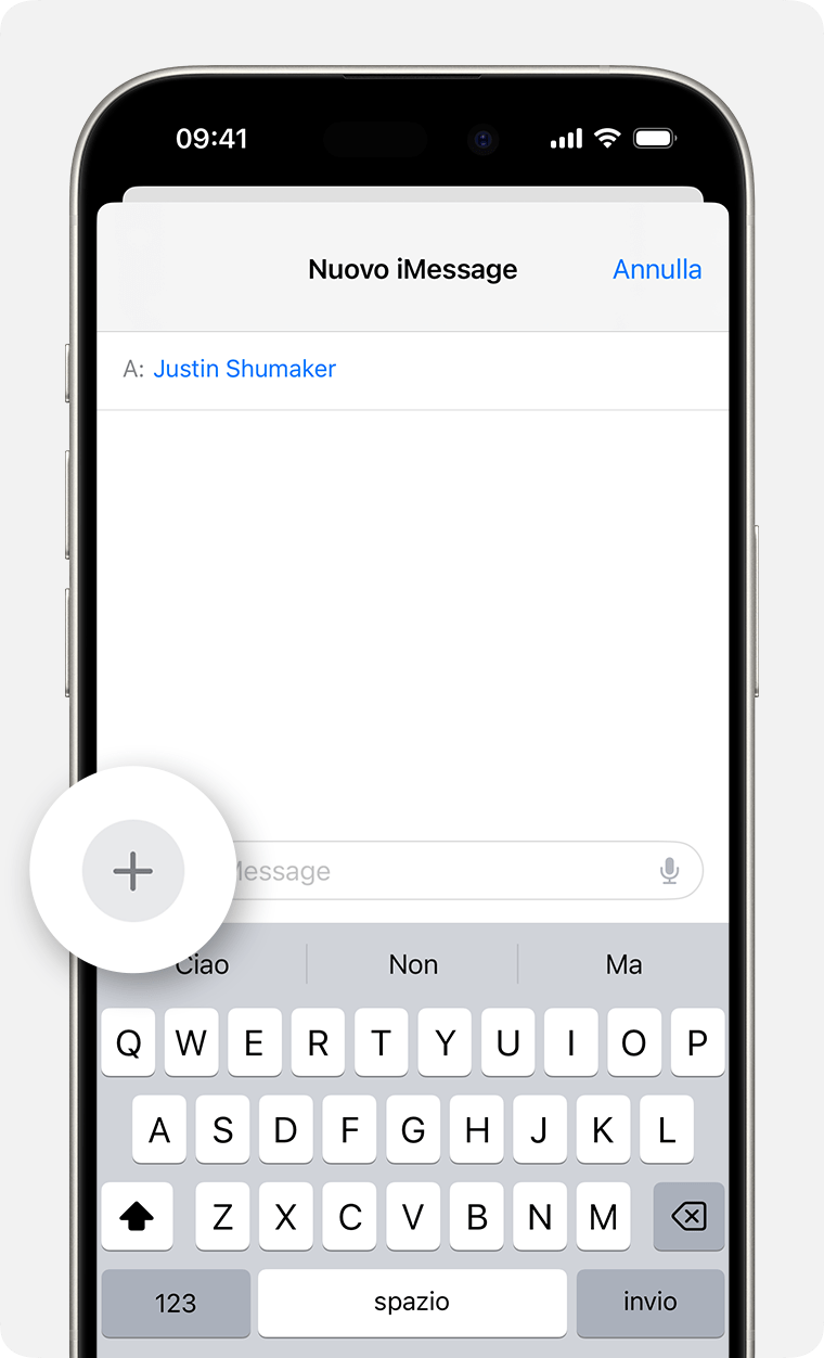 iPhone che mostra come trovare le app per iMessage