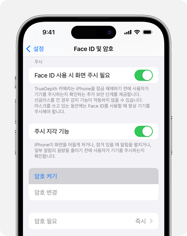 iOS 17의 제어 센터 Watch 핑하기 아이콘