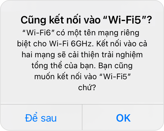 Cảnh báo: Bạn cũng muốn kết nối vào "WiFi-5G" chứ?