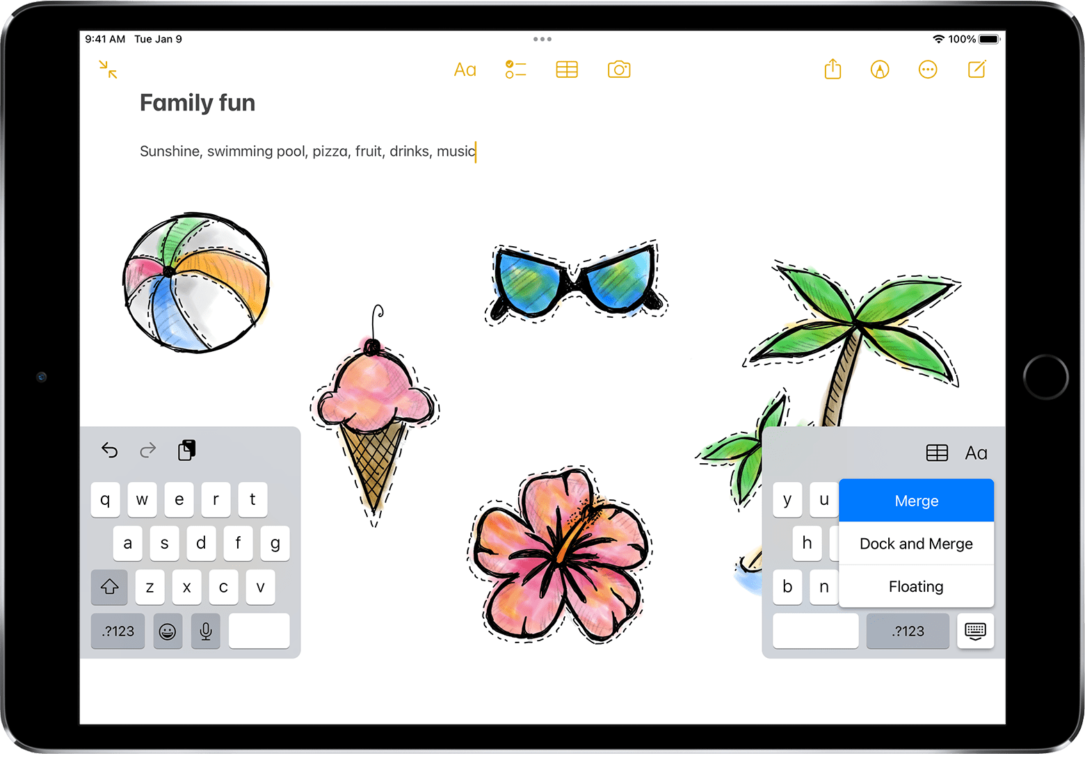 If Your IPad Keyboard Is Small Or Split In Half Apple Support AU 