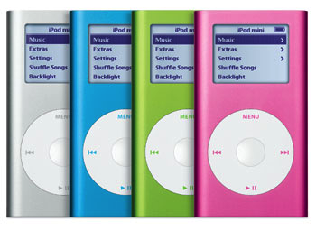 iPod mini a 2-a generație