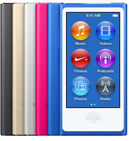 iPod nano (7e generatie, medio 2015)